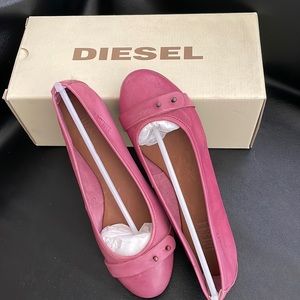 NEW IN BOX DIESEL Ballerina Flats “Persian Red” Size 7